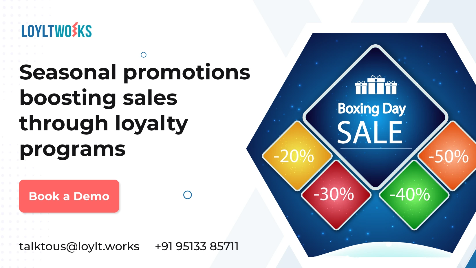 Seasonal promotions drive engagement and higher sales for businesses.