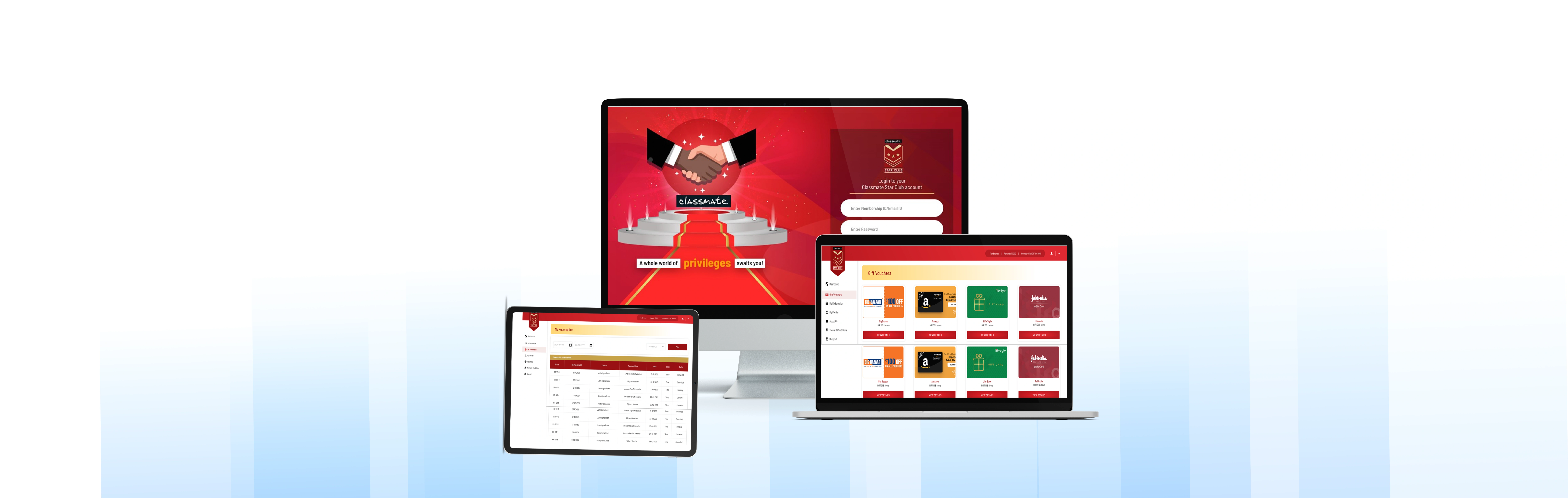 Relwood Vriddhi Loyalty App Mock