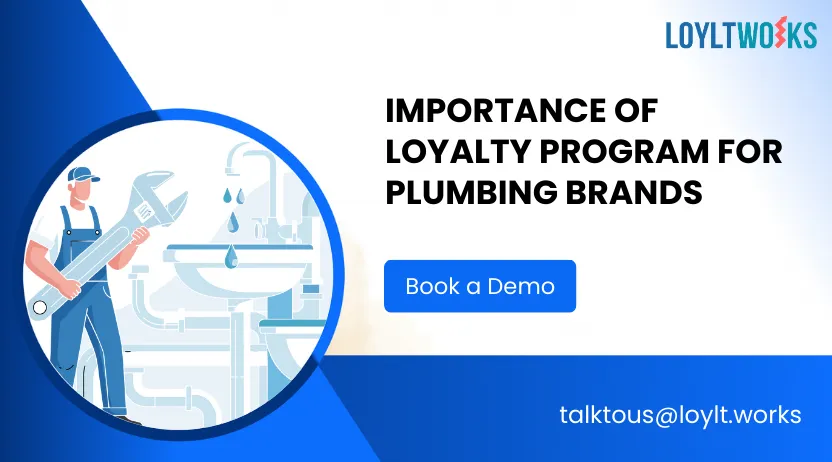 Plumbing loyalty program rewards for b2b partners
