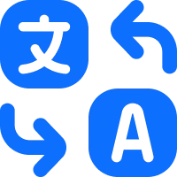 Multiple Languages Options Icon